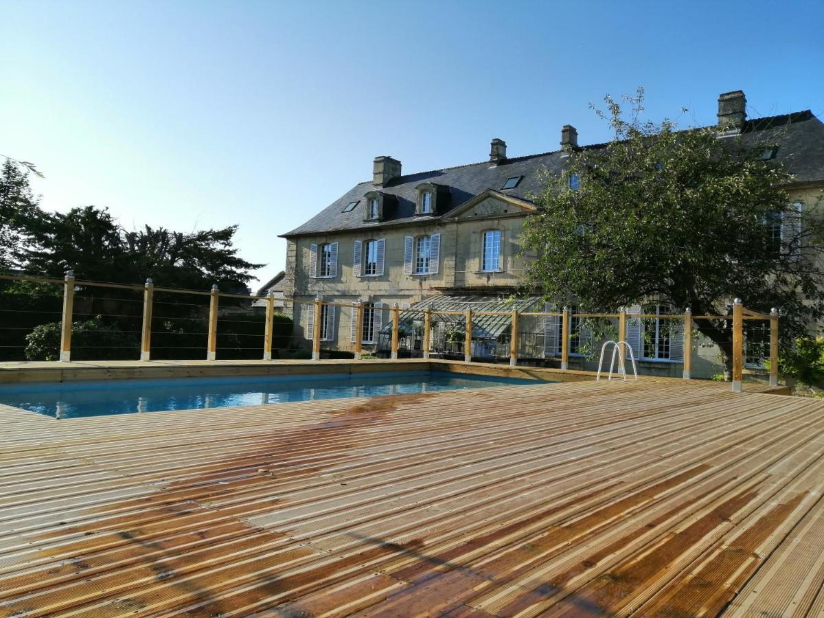 Bed & Breakfast Chateau Les Cedres Bretteville-l'Orgueilleuse Buitenkant foto