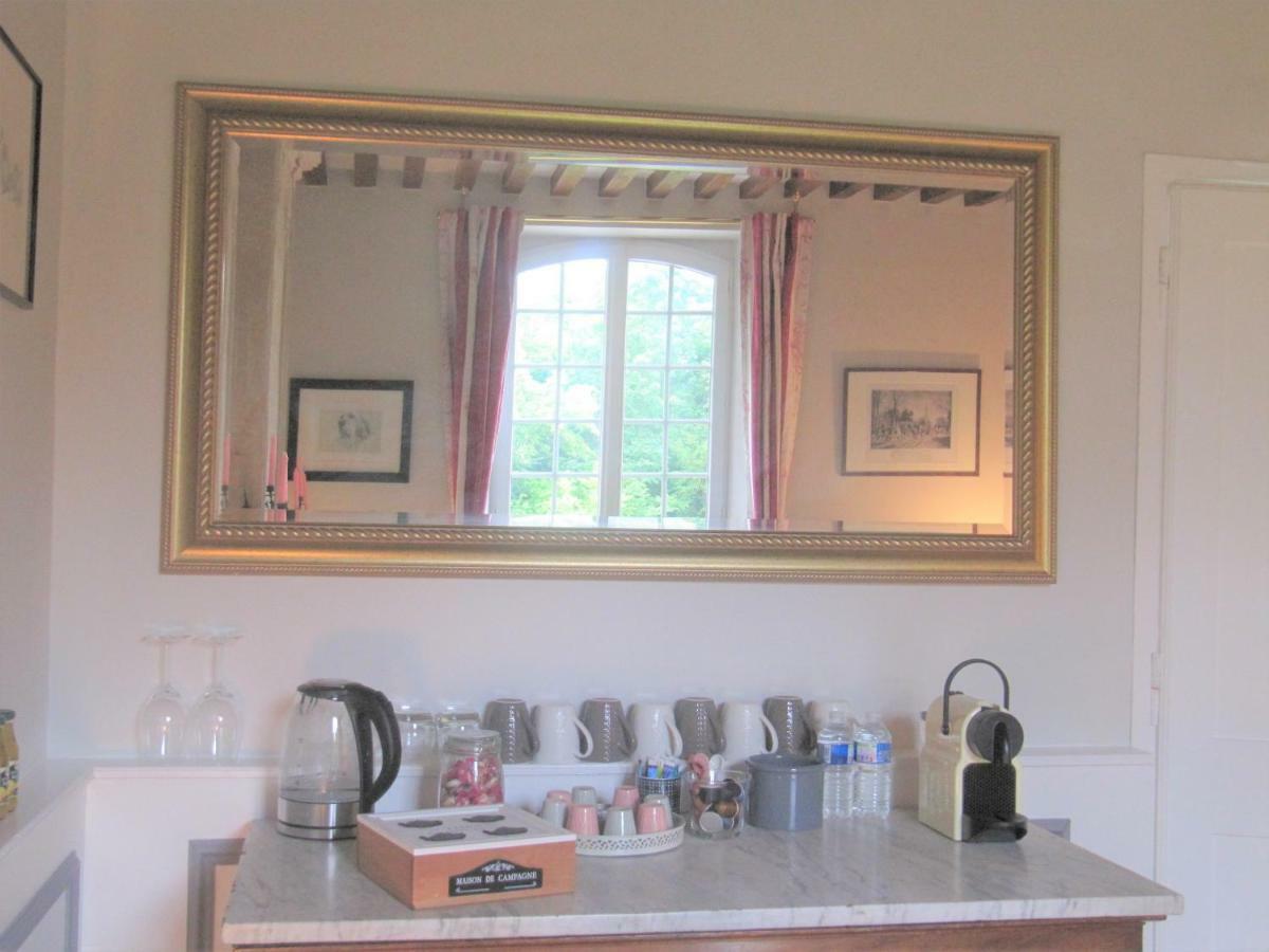 Bed & Breakfast Chateau Les Cedres Bretteville-l'Orgueilleuse Buitenkant foto