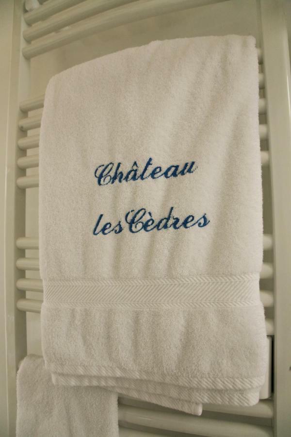 Bed & Breakfast Chateau Les Cedres Bretteville-l'Orgueilleuse Buitenkant foto
