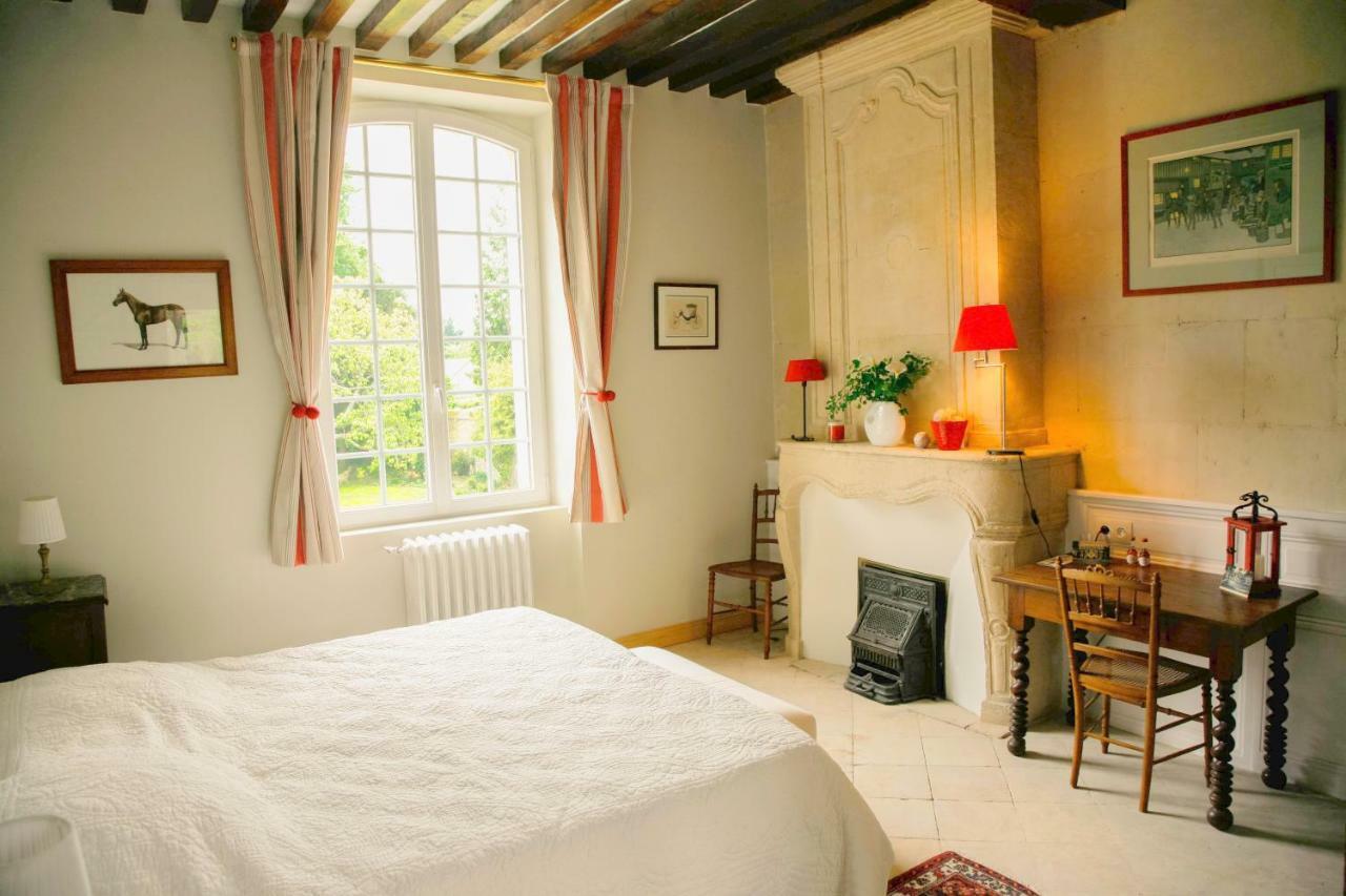 Bed & Breakfast Chateau Les Cedres Bretteville-l'Orgueilleuse Buitenkant foto